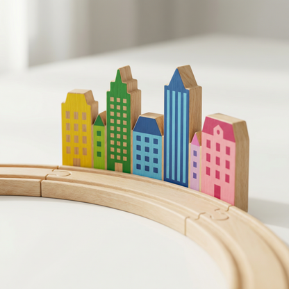 Deluxe Wooden Train