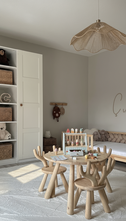 Montessori Ice Cream Stand – Wooden Pretend Play Shop Set