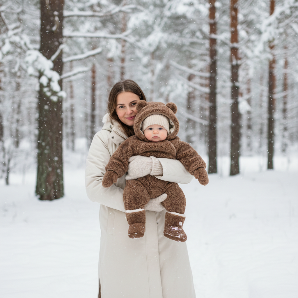 PerfectBaby™ Teddy Winter Jumpsuit