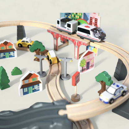 Deluxe Wooden Train