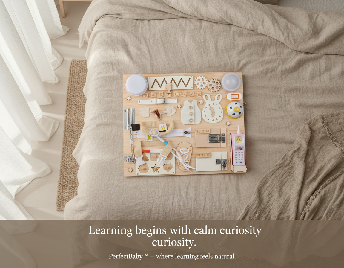PerfectBaby™ Montessori Busy Board
