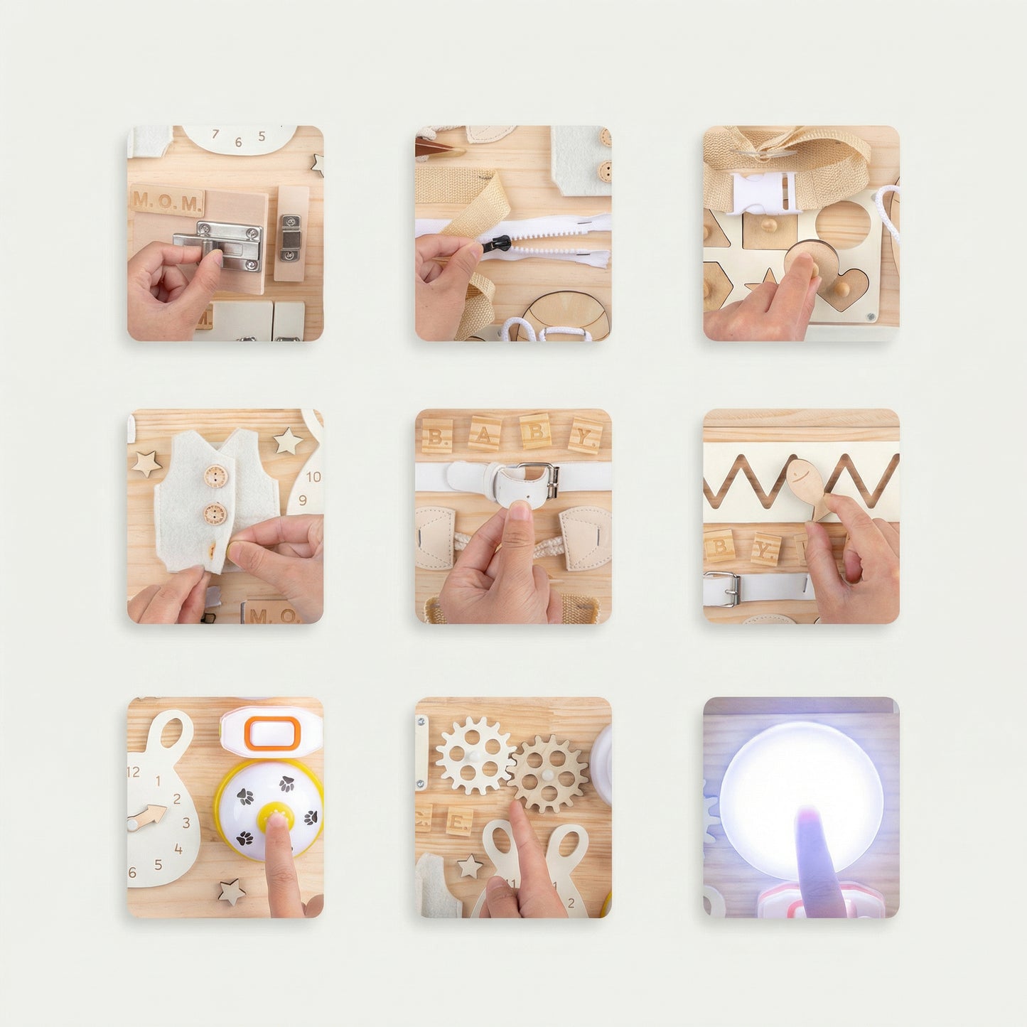 PerfectBaby™ Montessori Busy Board