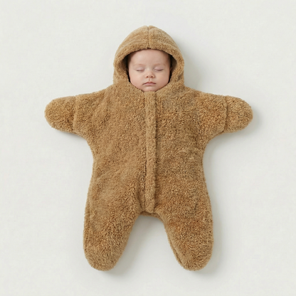 Brown Starfish Baby Sleeping Cocoon