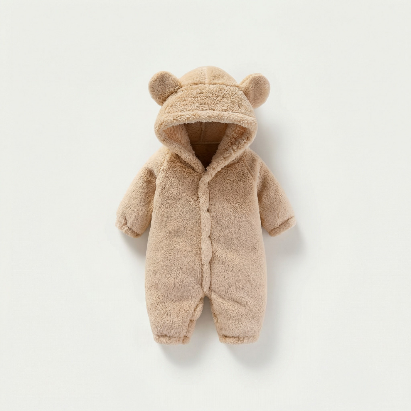 PerfectBaby™ Plush Baby Hooded Romper — photo 4
