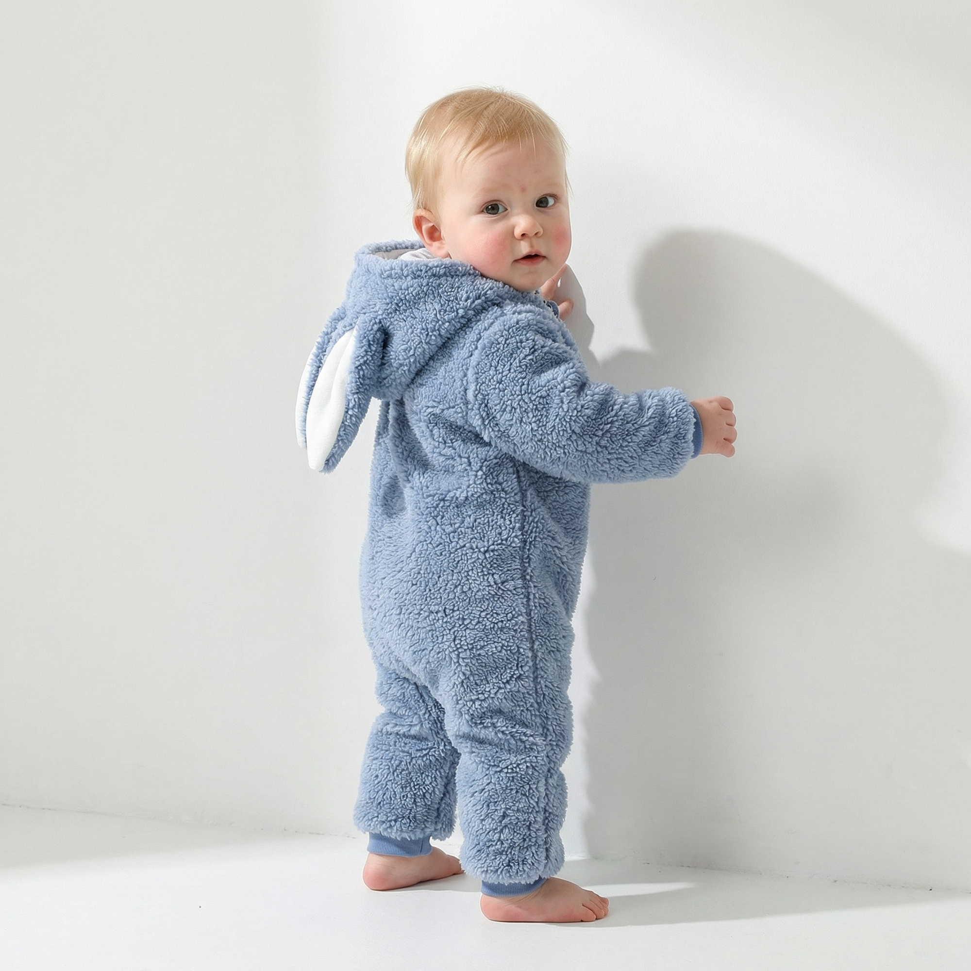 PerfectBaby™ Cashmere Cozy Bunny Romper — photo 2