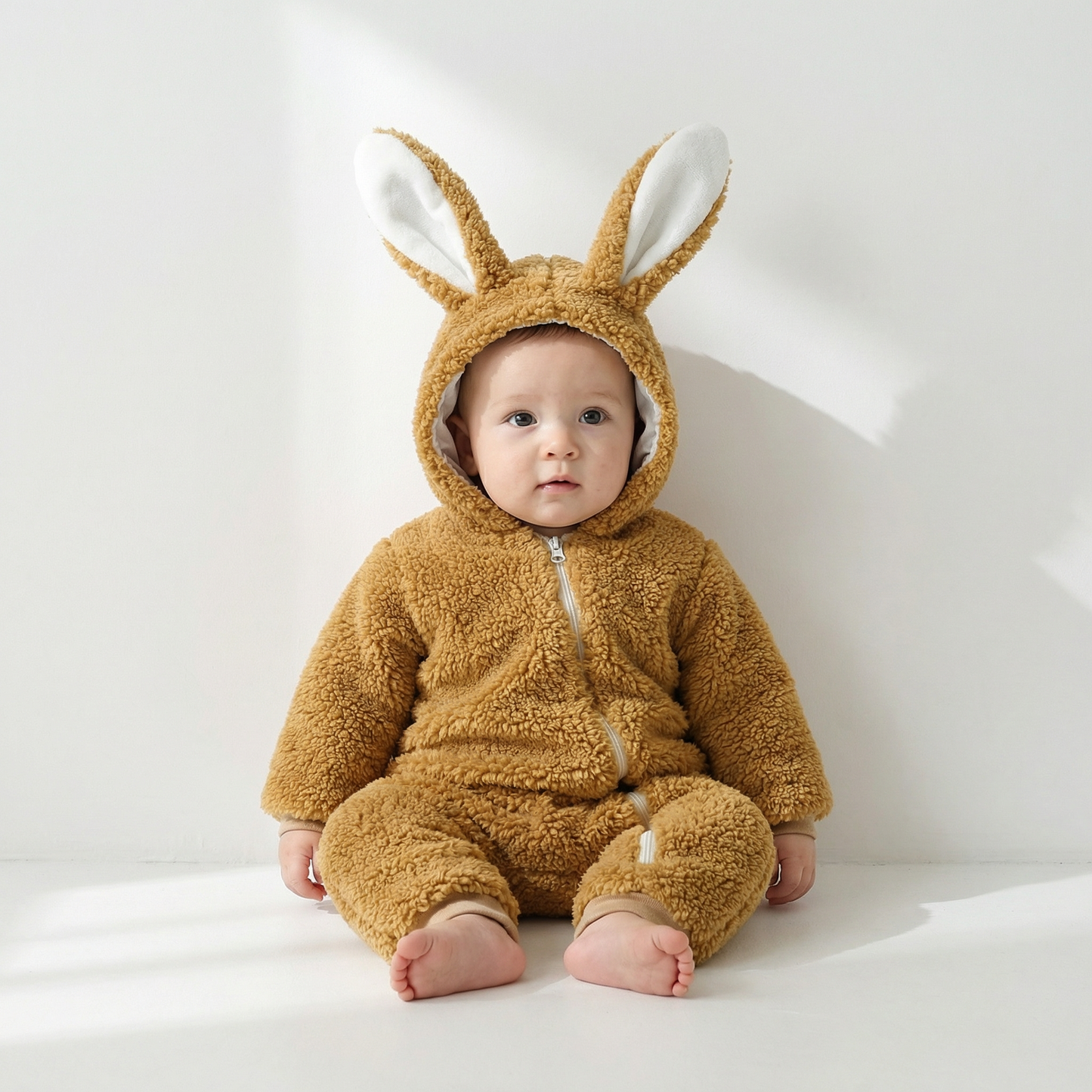 PerfectBaby™ Cashmere Cozy Bunny Romper