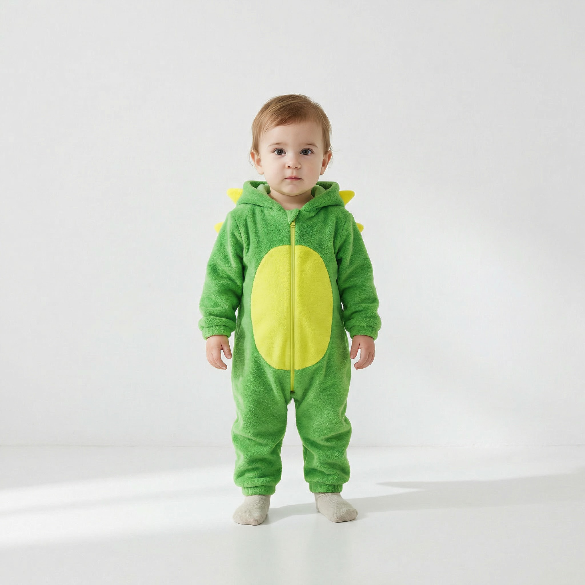 Dino Baby Romper plush baby outfit by PerfectBaby™