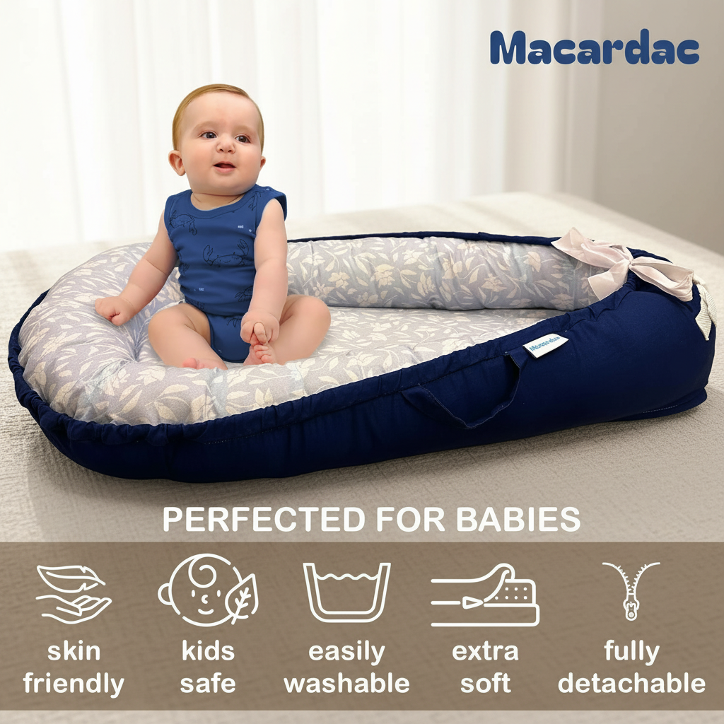 PerfectBaby™ DualNest Lounger reversible baby nest