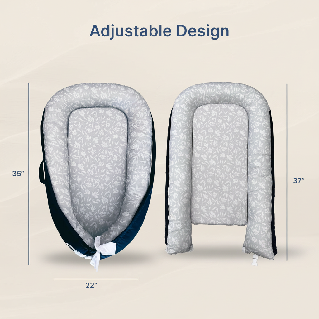 PerfectBaby™ DualNest Lounger reversible baby nest