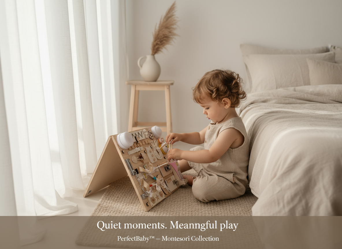 PerfectBaby™ Montessori Busy Board