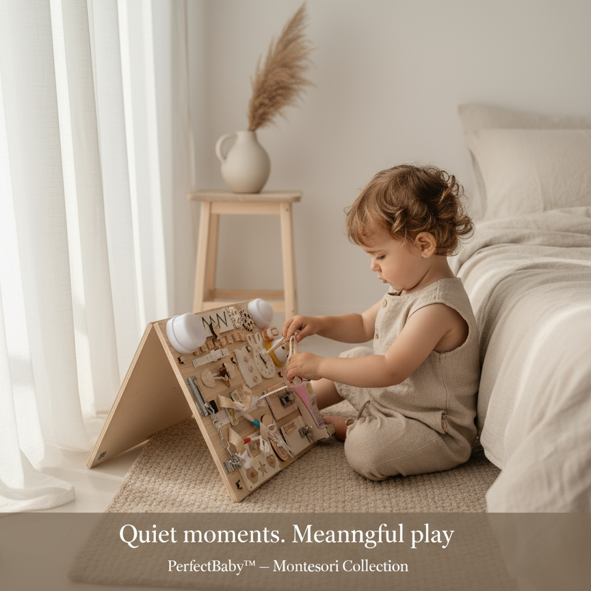 PerfectBaby™ Montessori Busy Board — photo 5