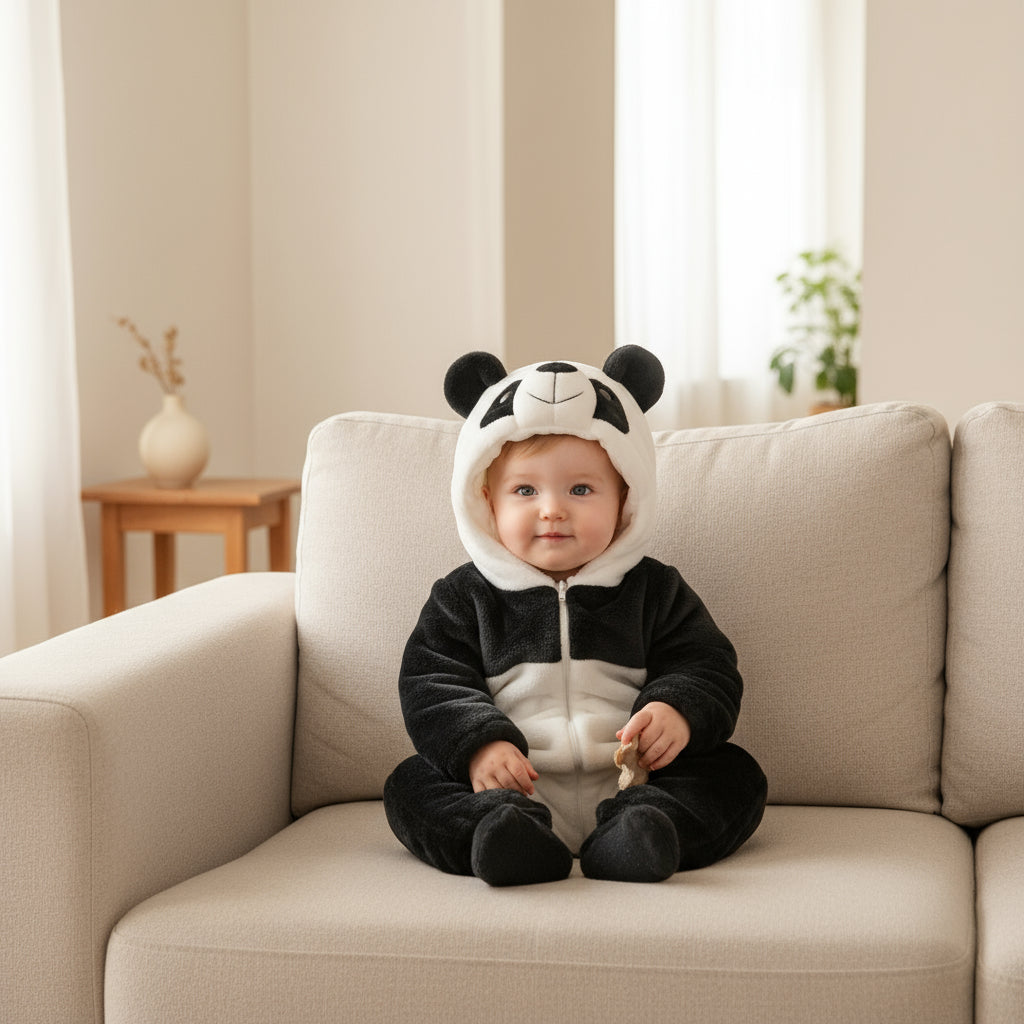 PerfectBaby™ Panda Baby Romper — photo 3