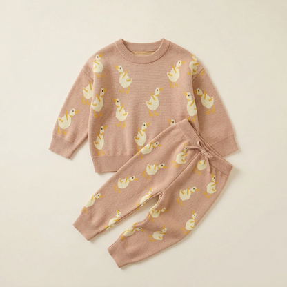 PB™ Apricot Duck Knit Set
