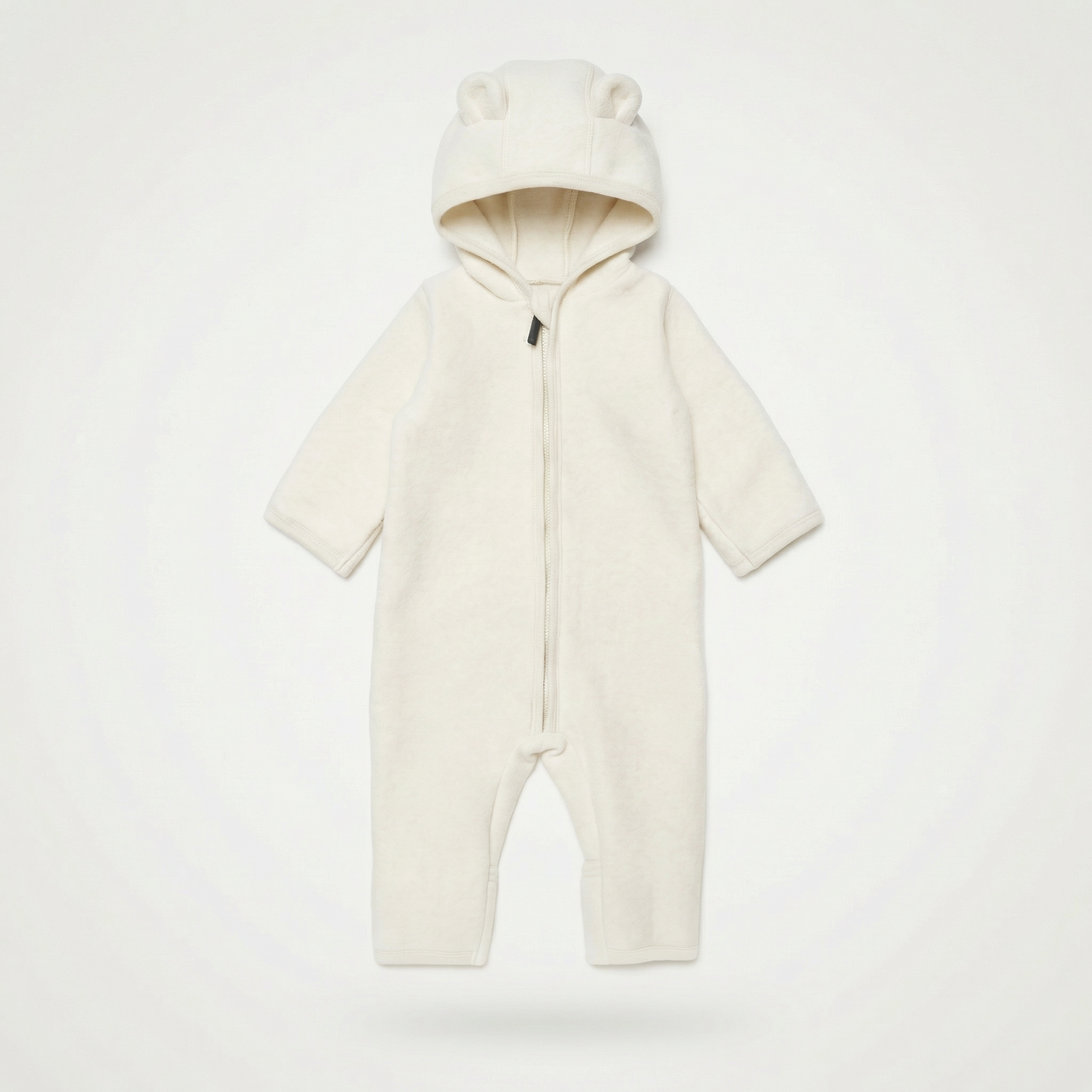 PerfectBaby™ Merino Wool Bear-Ear Romper