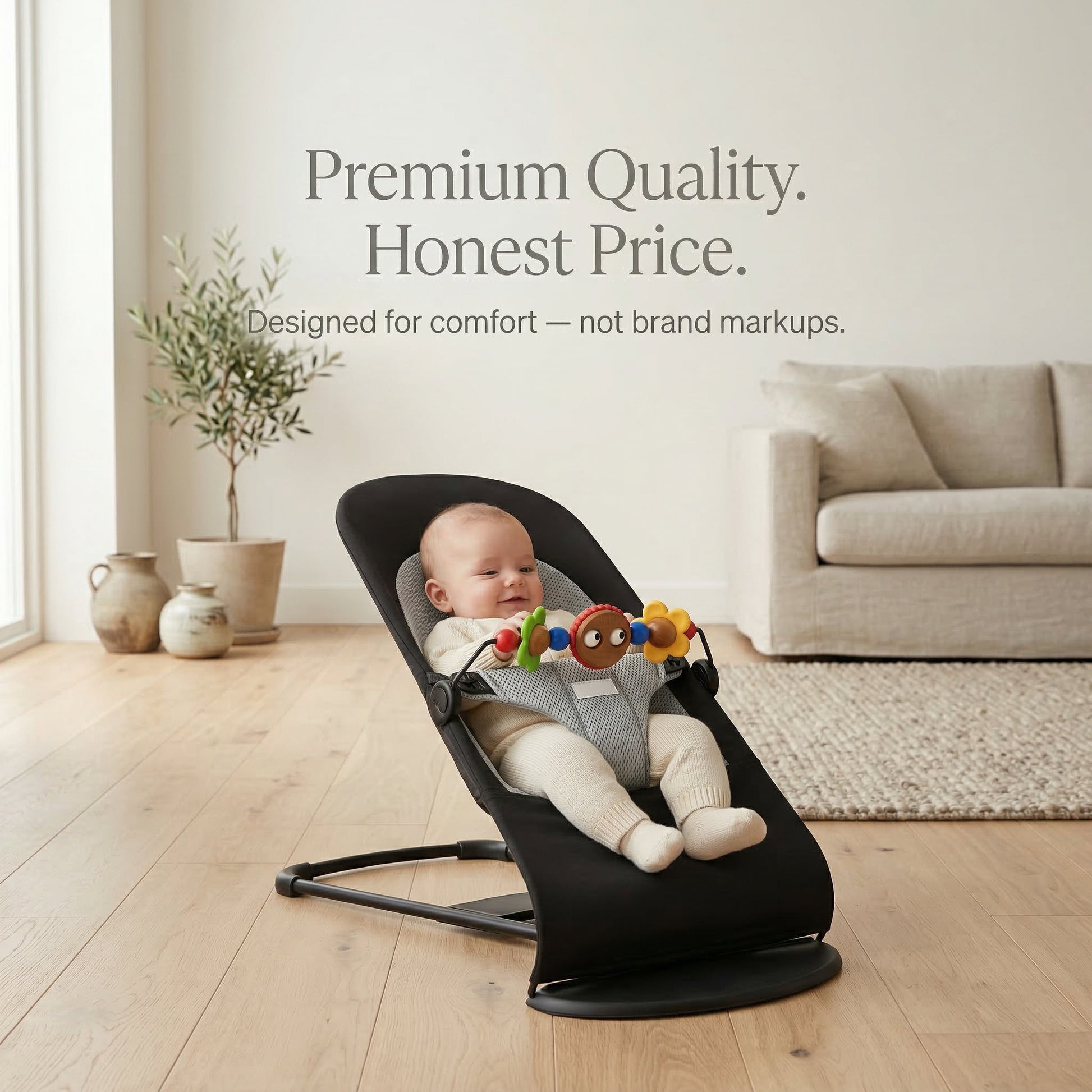 PB™ Comfort Rocker premium baby seat by PerfectBaby™