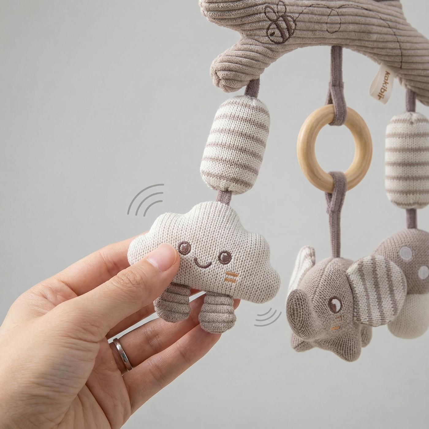 Organic Cotton Musical Toy