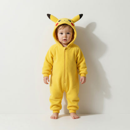 Pikachu Baby Jumpsuit plush baby outfit by PerfectBaby™