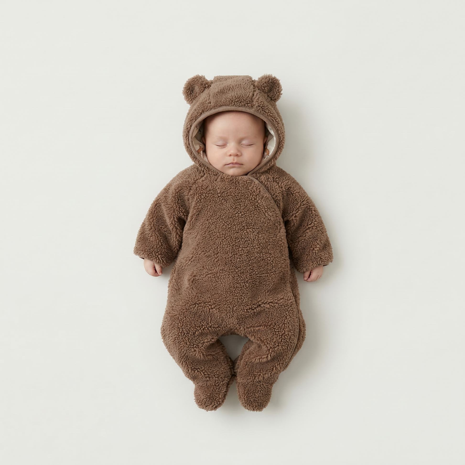 PerfectBaby™ Teddy Winter Jumpsuit premium baby winter outfit
