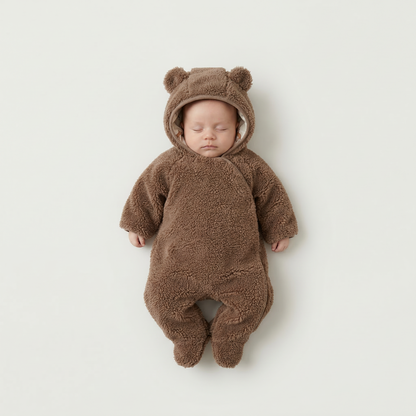 PerfectBaby™ Teddy Winter Jumpsuit premium baby winter outfit