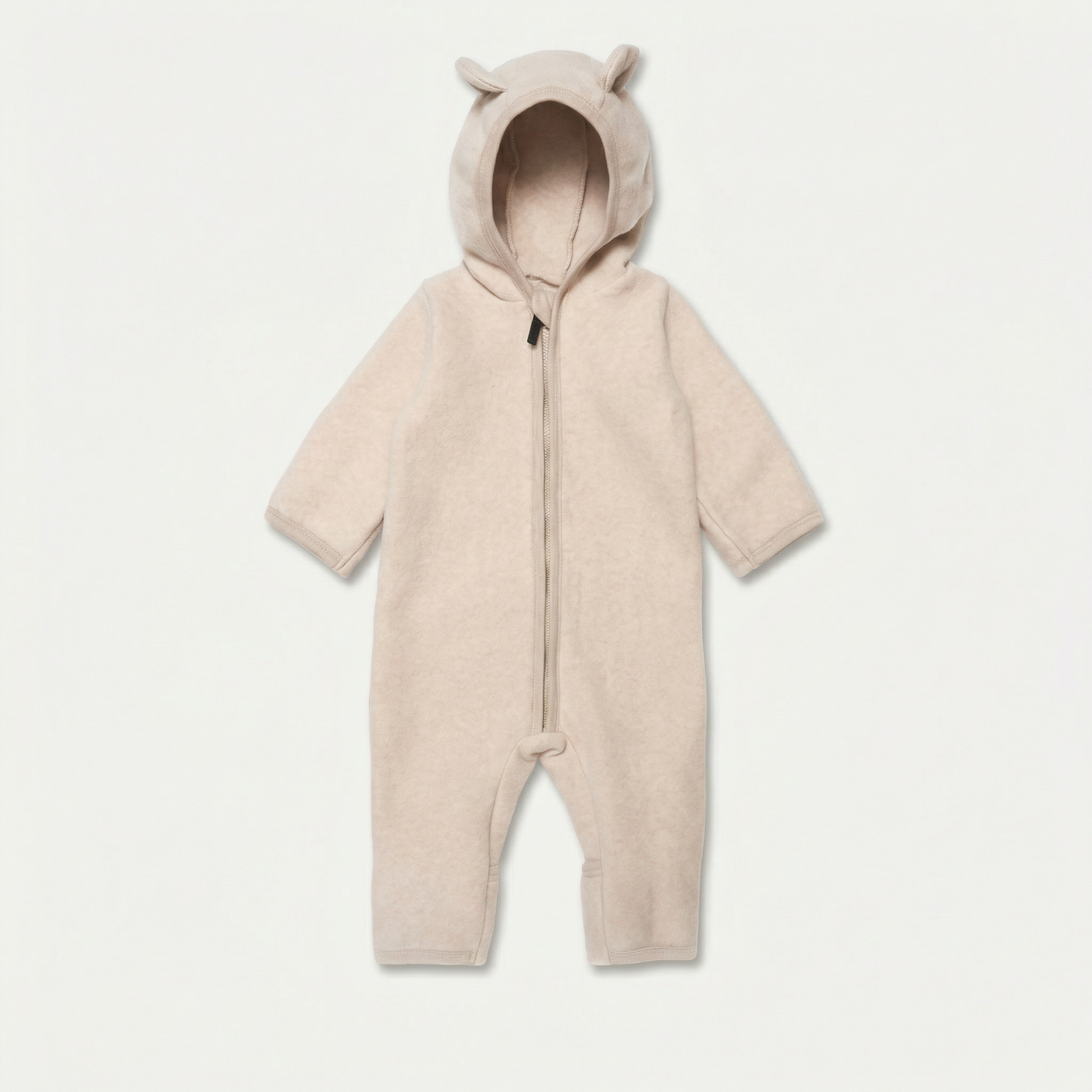 PerfectBaby™ Merino Wool Bear-Ear Romper premium baby outfit