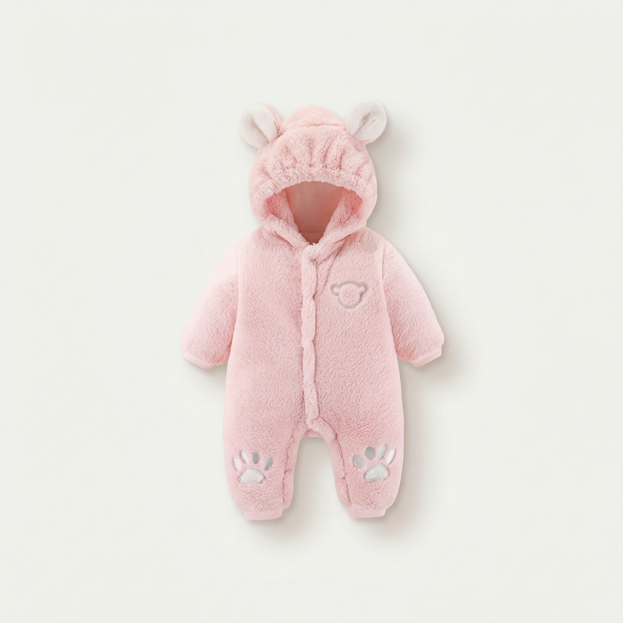 Bear Jumpsuit premium plush baby outfit by PerfectBaby™