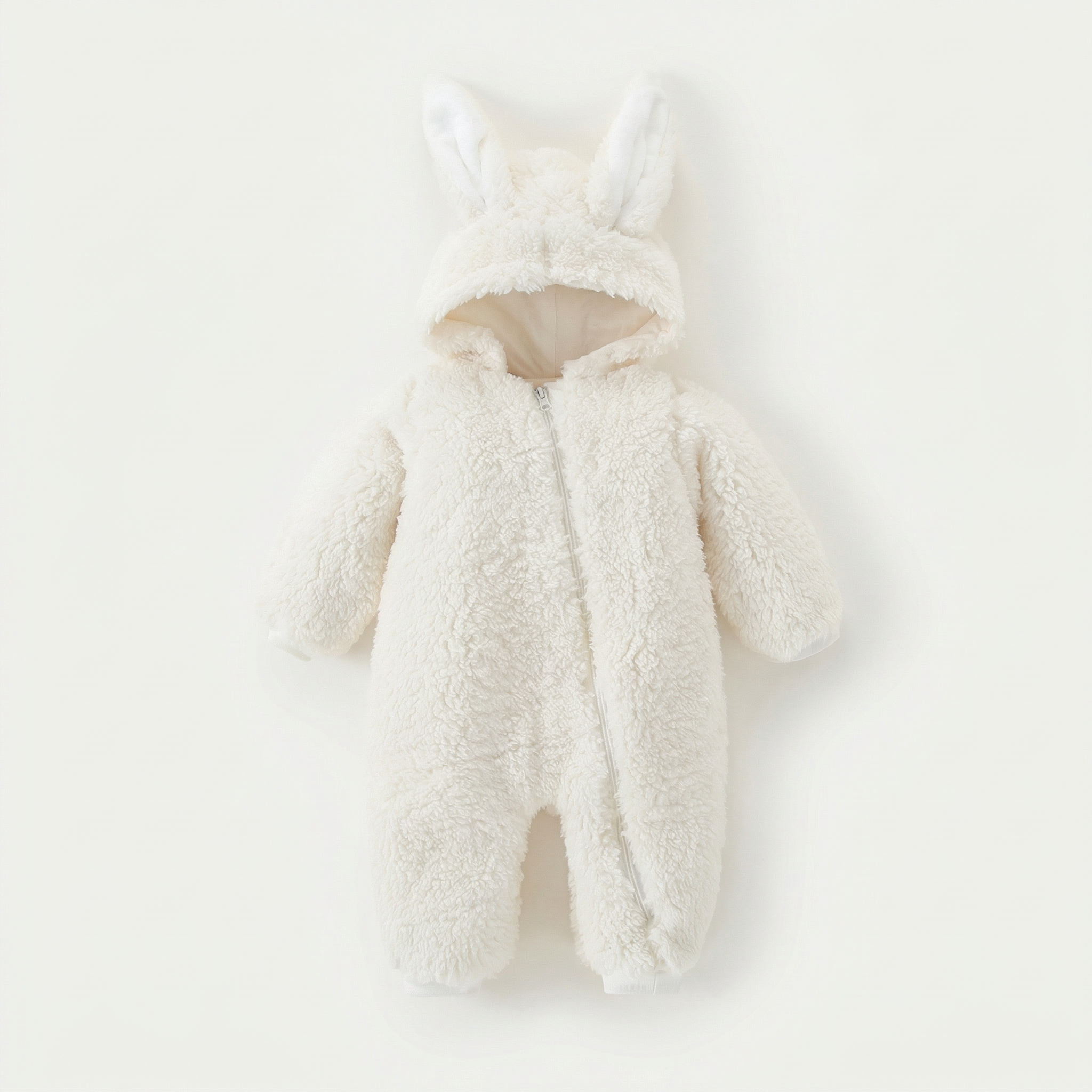 PerfectBaby™ Cashmere Cozy Bunny Romper premium baby outfit