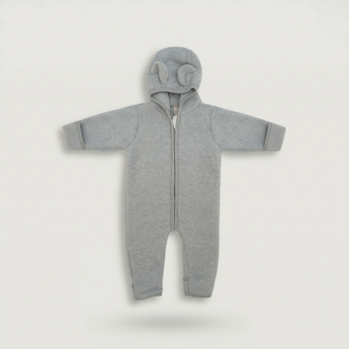 PerfectBaby™ Merino Wool Bear-Ear Romper