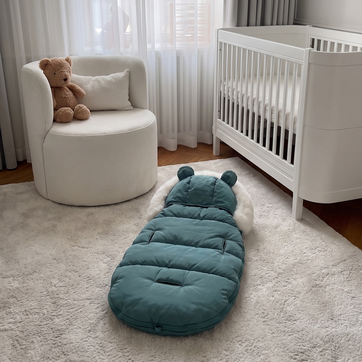 PerfectBaby™ BearWarm –  Dusty Teal — photo 3