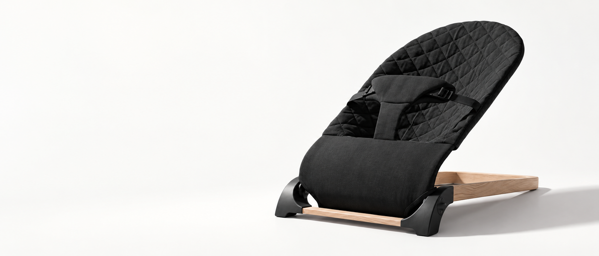 PerfectBaby bouncers collection — white studio product photograph