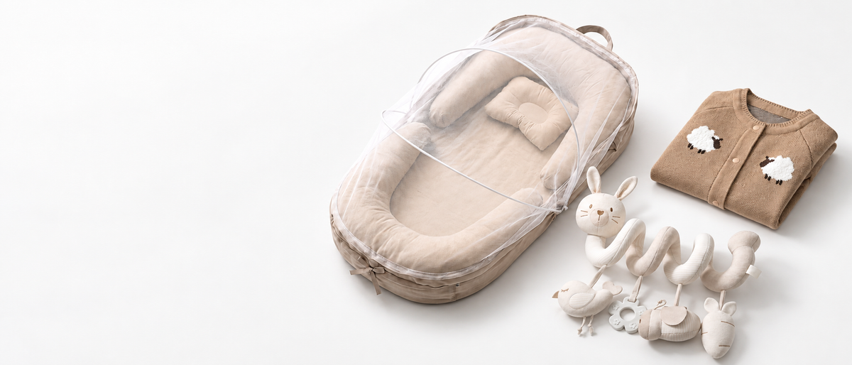 PerfectBaby catalog collection — white studio product photograph