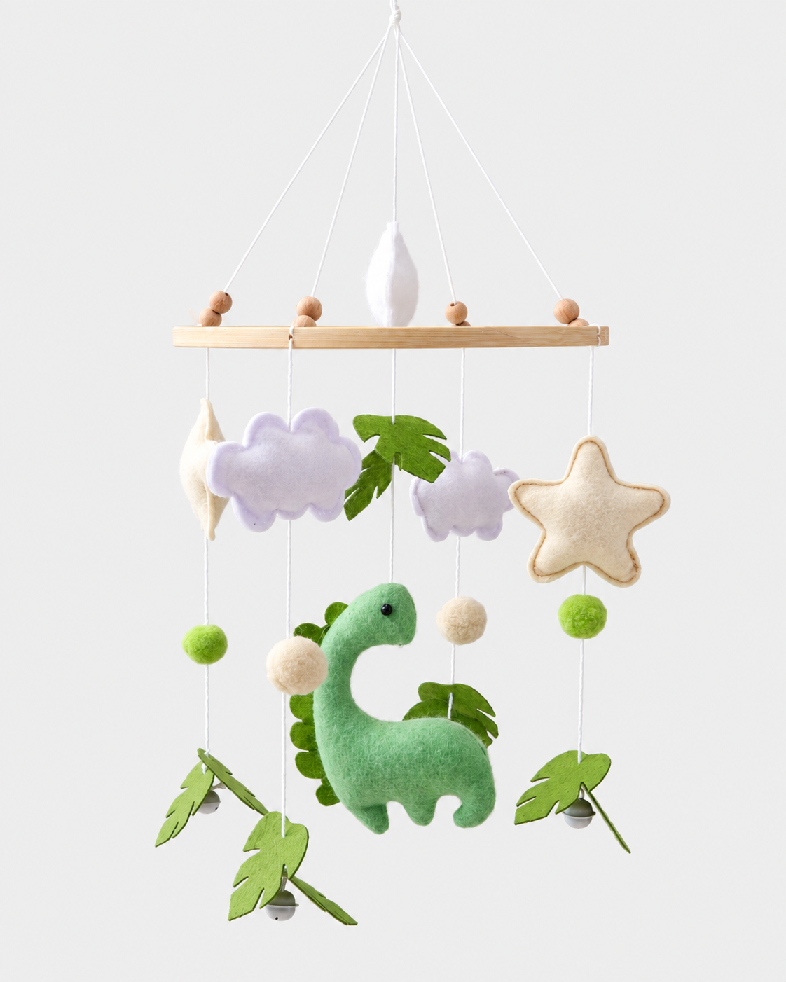 PerfectBaby Felt Crib Mobile — Dino Forest — Dino Forest