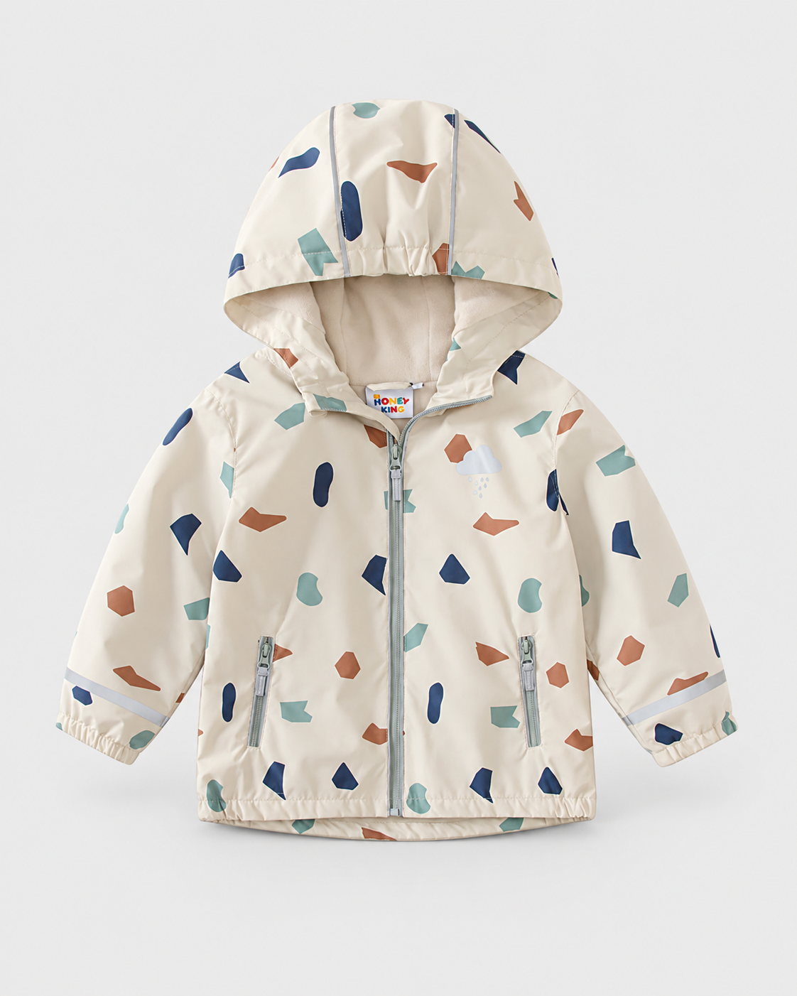 PerfectBaby Terrazzo Rain Set — Jacket & Bib Pants — Jacket