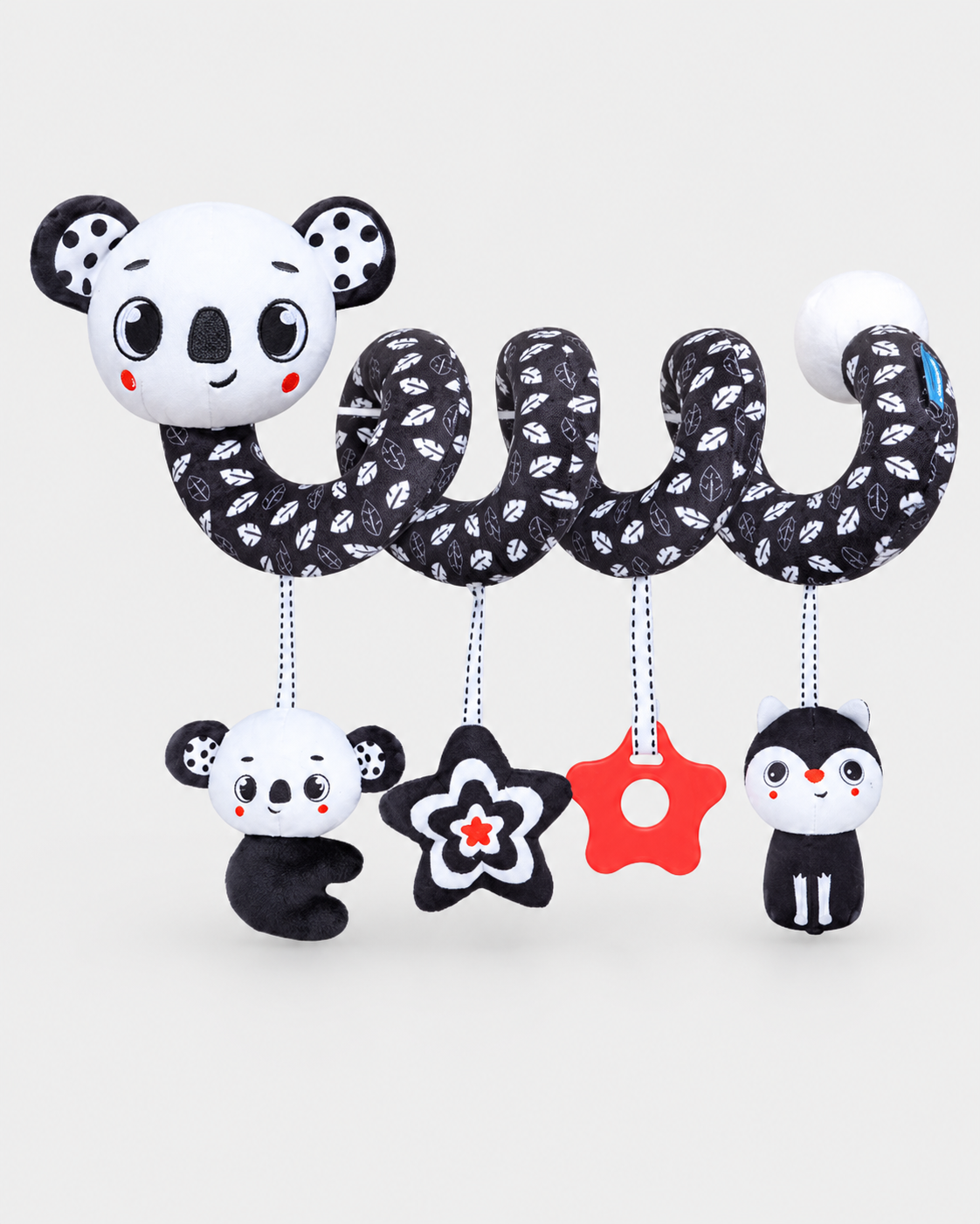 PerfectBaby Black & White Spiral Toy — Koala
