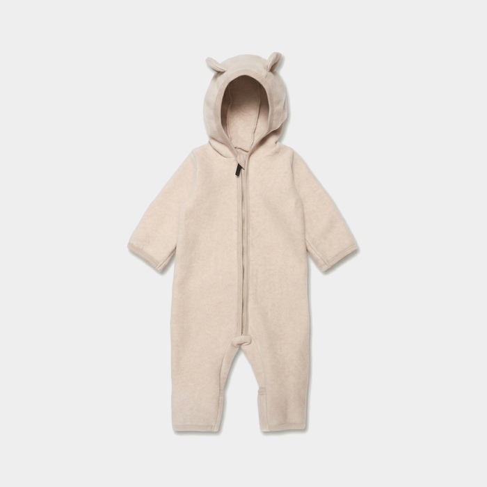 PerfectBaby™ Merino Wool Bear-Ear Romper