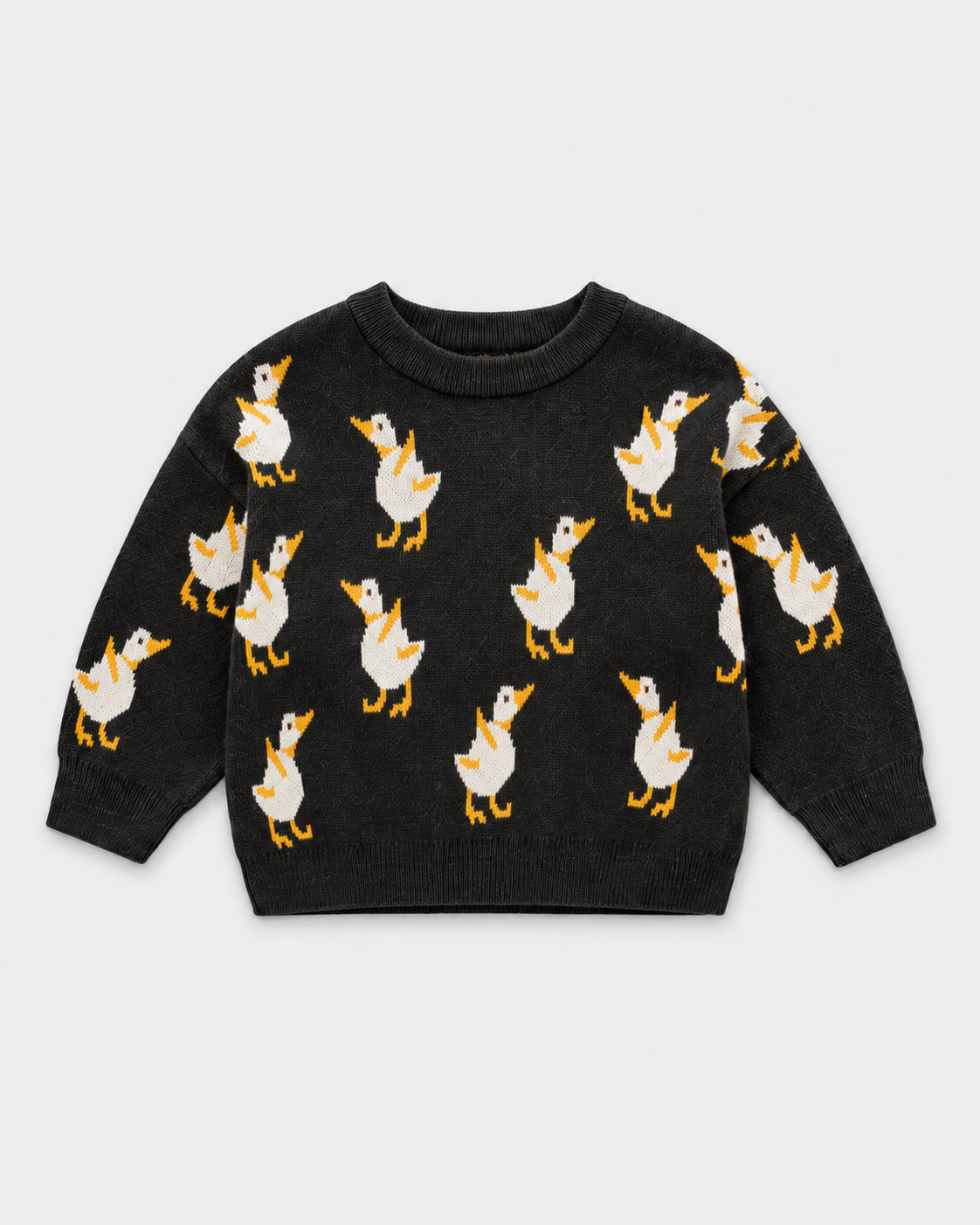 PerfectBaby™ Black Duck Knit Set — top only