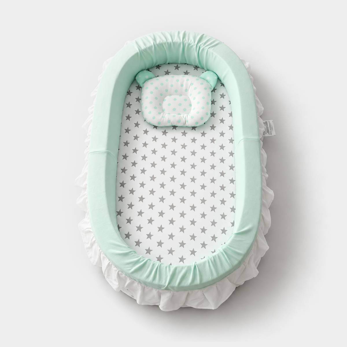 PerfectBaby™ DreamNest — Baby Blue, studio product view