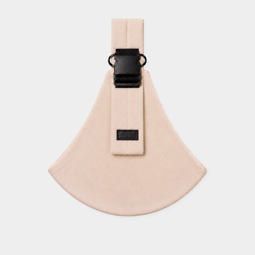 PerfectBaby KANGA Off-White folded flat lay